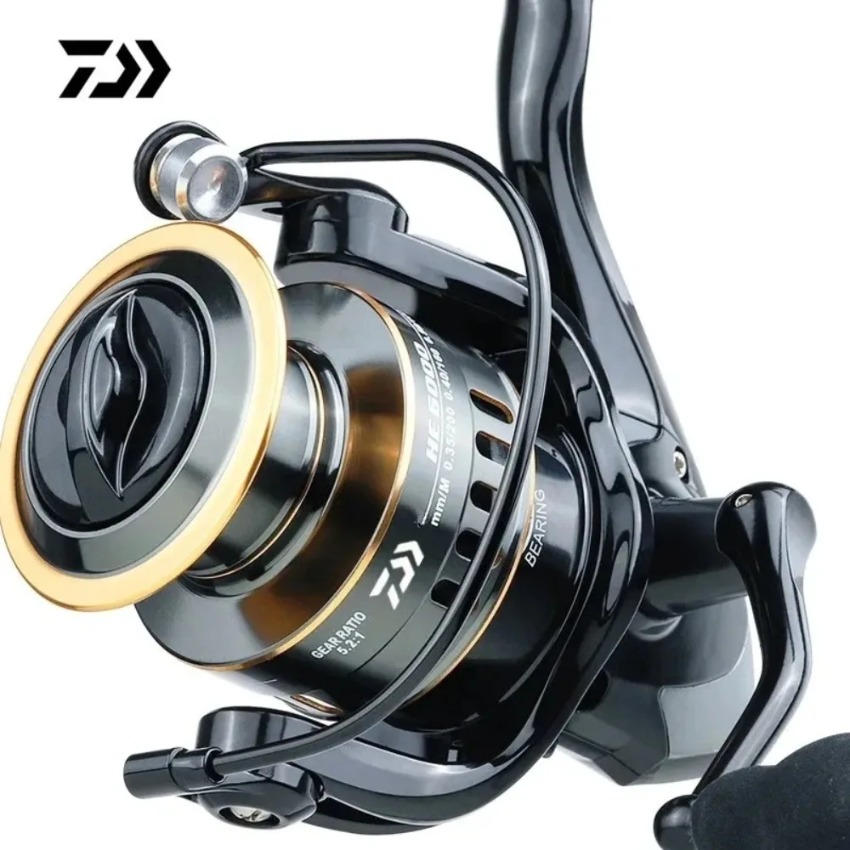 Daiwa Reel Fuego - ダイワ新型オールメタルフィッシングリール、最大ドラグ力15kg、スピニングホイール、浅スプール、あらゆる水域に適しています。
