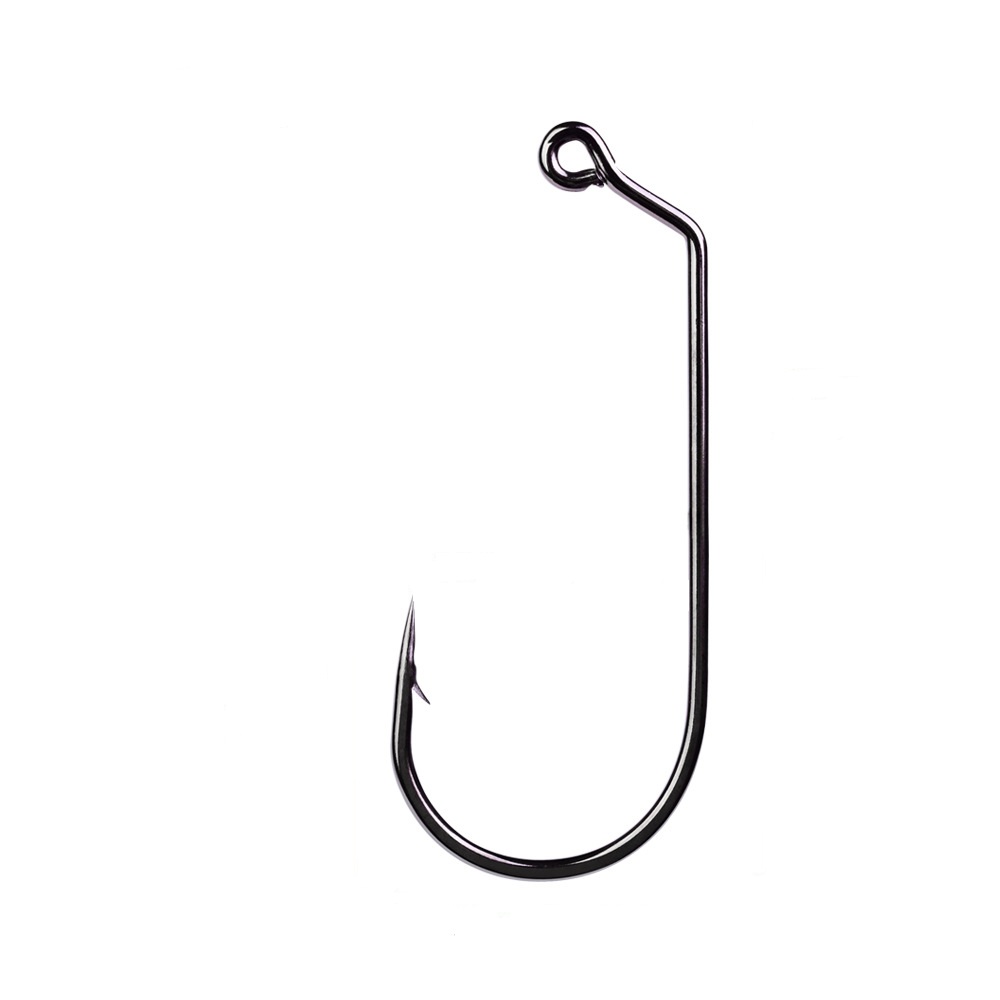 Fishing Hook Barbless - 50 個 32786 ジグ釣り有刺フック高炭素鋼海水 60 度釣り針バスジギングサイズ