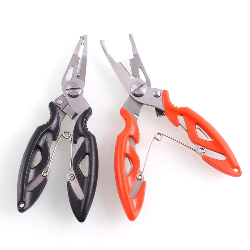 Fishing Hook Sharpener - 多機能フィッシングプライヤーはさみ 釣り道具 ブレイドライン ルアーカッター フックリムーバー 釣り用魚切りばさみ