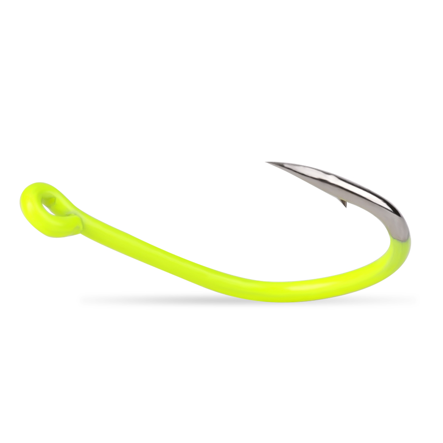 NGB 50個入り 1/0 # -10 # 蛍光釣り針　バー - Fishing Hook Circle のレビューと価格