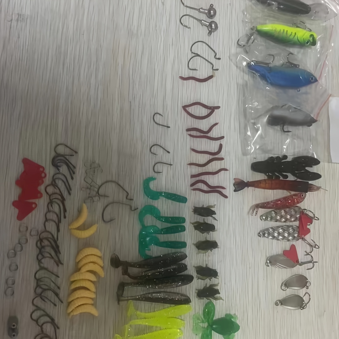 133点入りプレミアム釣りルアータックルボックスキット 釣り - Fishing Hook Jig のレビューと価格