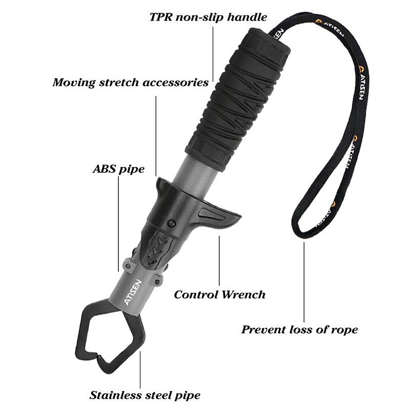 ステンレス鋼の釣りトング,鼻,長いよだれかけ,ポータブル,多 - Fishing Hook Sharpener のレビューと価格