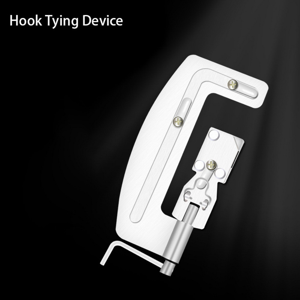 半自動式釣り針結び機、携帯型、ステンレス製、釣り針用、結び具 - Fishing Hook Stainless Steel のレビューと価格