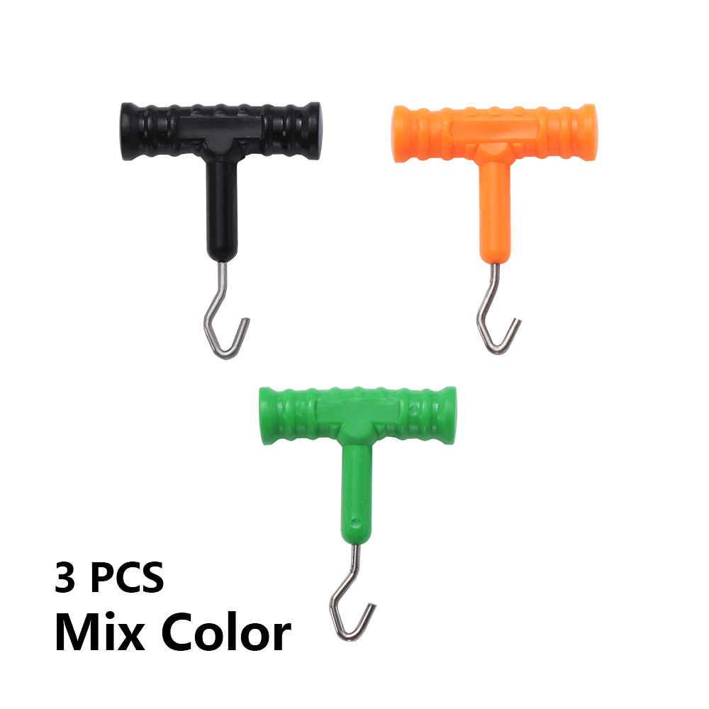 ステンレス鋼の蝶ネクタイフック,3個,滑らかな鯉の蝶ネクタイ - Fishing Hook Sharpener のレビューと価格