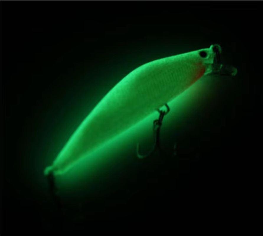 2 個 3D 発光夜釣り餌 7 センチメートル 8 グラム低 - Fishing Hook Treble のレビューと価格
