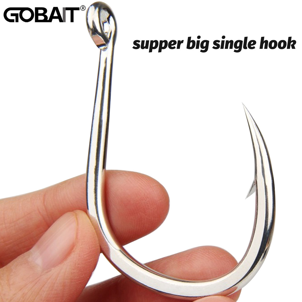 10 個ビッグフィッシュフック 1/0-7/0 スーパー釣り - Fishing Hook Circle のレビューと価格