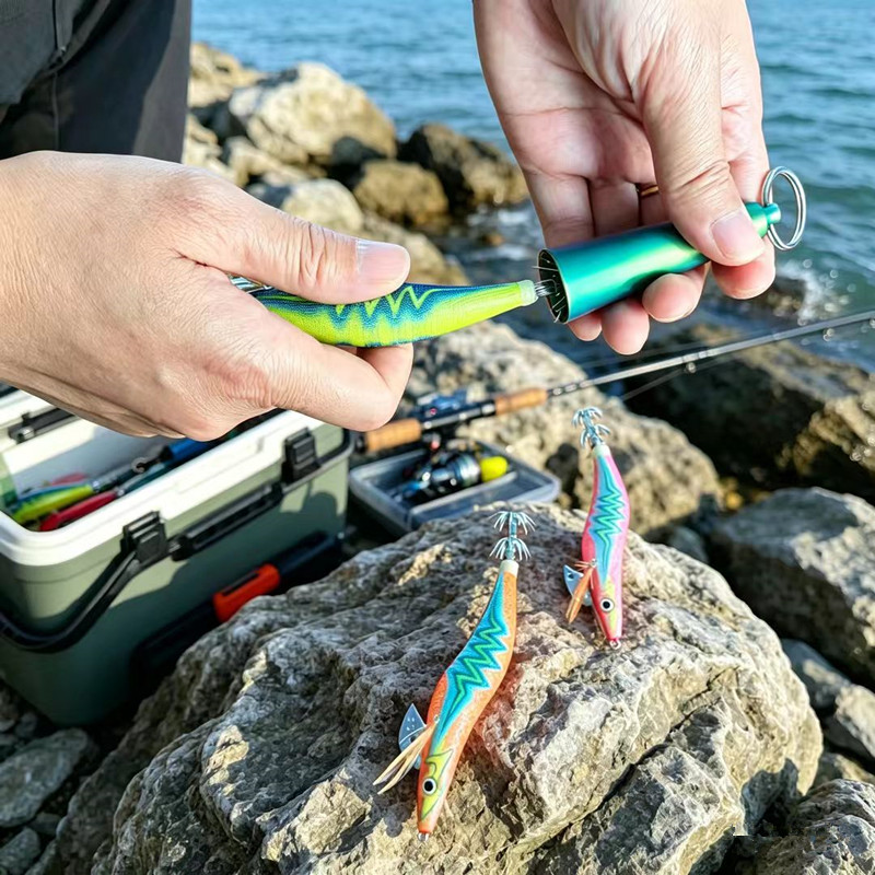 イカ釣り用フック矯正器、イカ釣り用ジグフック矯正ツール、海水 - Fishing Hook Stainless Steel のレビューと価格