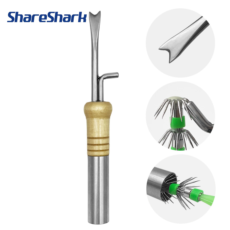ShareShark 多機能イカジグフック修正ツール ステン - Fishing Hook Jig のレビューと価格