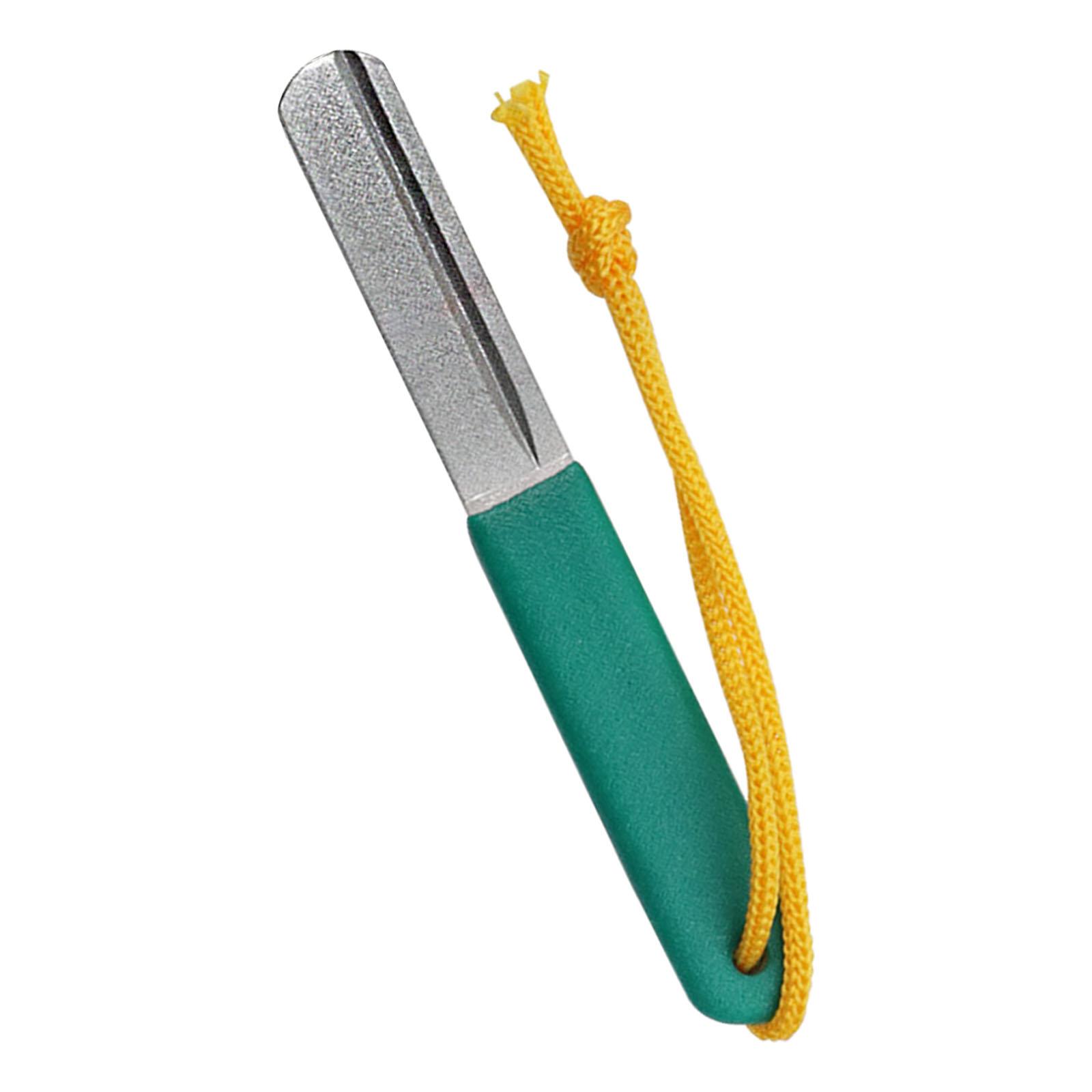 炭素鋼釣り針研ぎツール両面フックファイル軽量滑り止めハンドル - Fishing Hook Sharpener のレビューと価格
