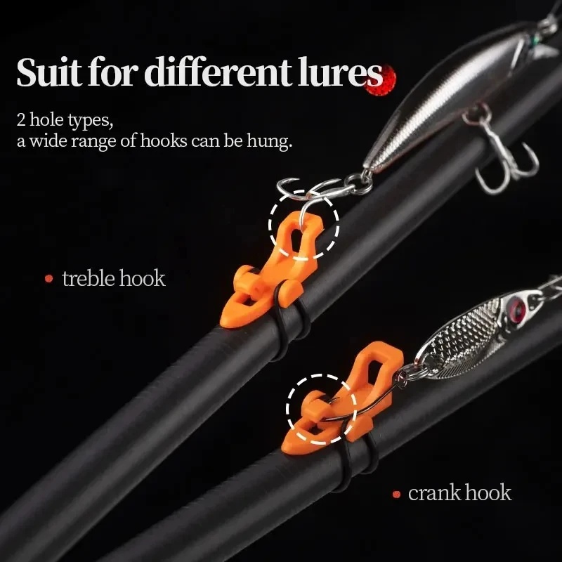10～20セット 釣り竿用フックキーパー ルアーベイトホルダ - Fishing Hook Jig のレビューと価格