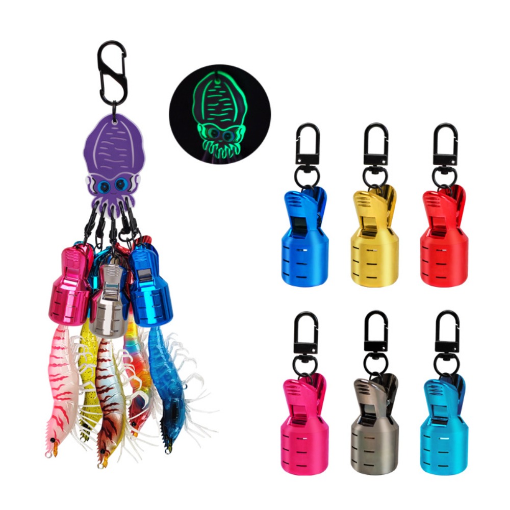 Egi フックカバーセット Mサイズ カラビナ付き イカ釣り - Fishing Hook Size のレビューと価格