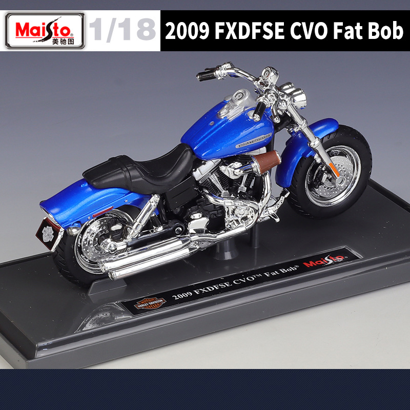 Maisto 1/18 ハーレーダビッドソン FXDFSE  - Abu Garcia Reel Revo のレビューと価格